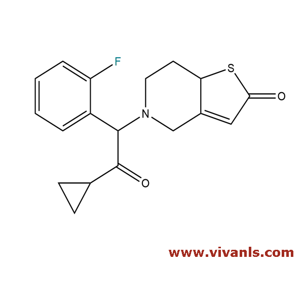 Metabolites-Prasugrel Metabolite (R-95913, Mixture of Diastereomers)-1659008200.png